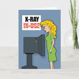 #51 Get well  x-ray in use Card