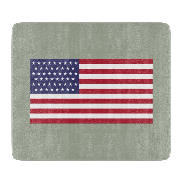 51 Star Flag of the United States of America (USA) Cutting Board (Front)