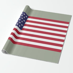 51 Star Flag of the United States of America (USA) Wrapping Paper