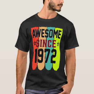 51 Year Old Vintage 1972 51nd Birthday T-Shirt