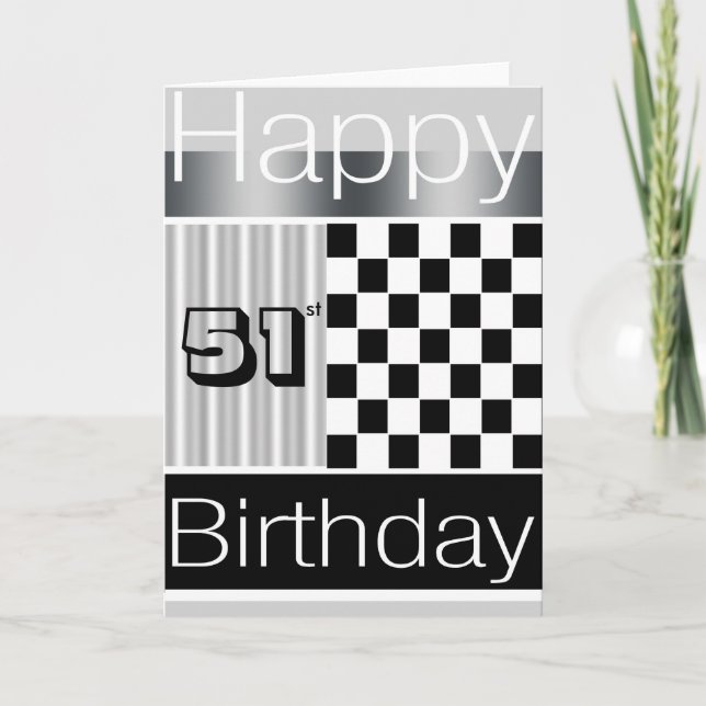 51st Birthday Card (Front)