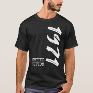 51st Birthday Ladies Mens 51 Years 1971 1 T-Shirt