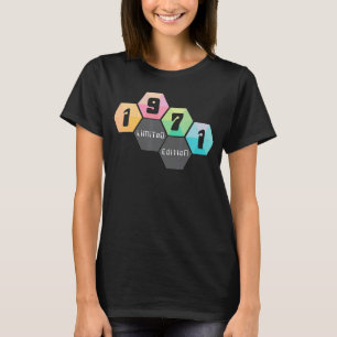 51st Birthday Ladies Mens 51 Years 1971   9 T-Shirt