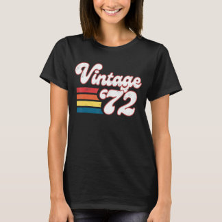 51st Birthday Women Men Born In 1972 Birthday T-Shirt