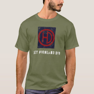 51st Highland Division (distressed) T-Shirt