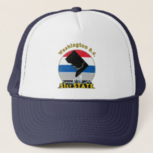 51st State: Statehood for Washington, DC Trucker Hat