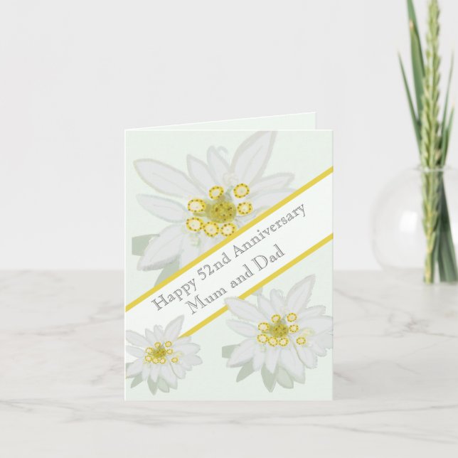 51st Wedding Anniversary  Card (Front)