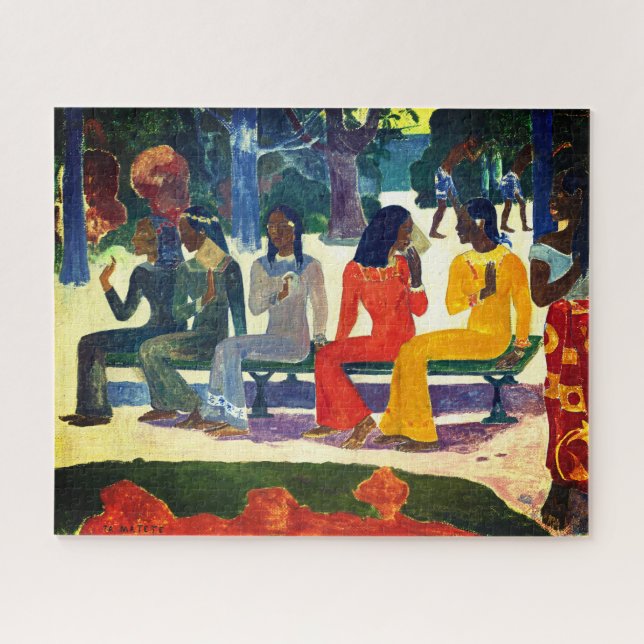 520 Piece Art Puzzle, Paul Gauguin Jigsaw Puzzle (Horizontal)