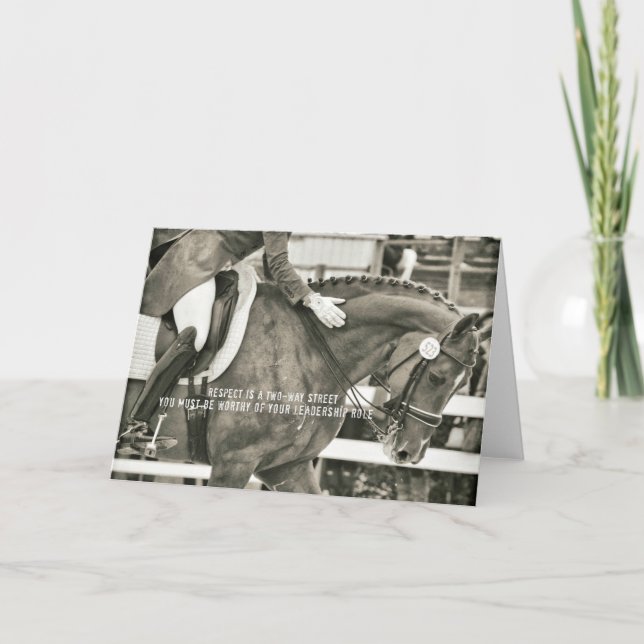 #523 TURNING POINT Greeting Card (Front)