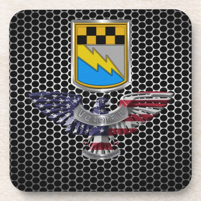 525 Military Intelligence Brigade “Airborne” Coaster (Front)