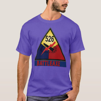 526th Armoured Infantry Battalion BATTLEAXE SSI wo T-Shirt