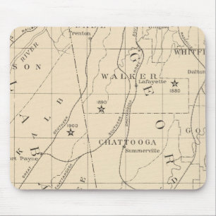 52 Centre Negro population 1880-1900 Mouse Pad