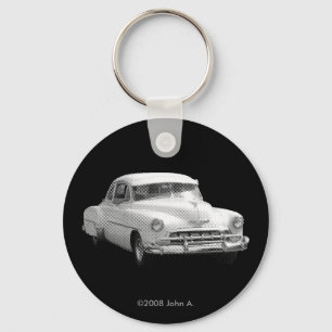 '52 Chevy Deluxe Mono Keychain