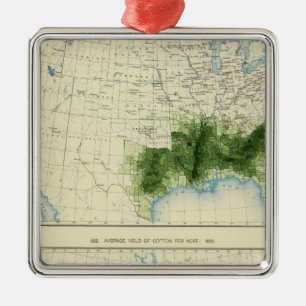 52 Cotton 1890 Metal Tree Decoration