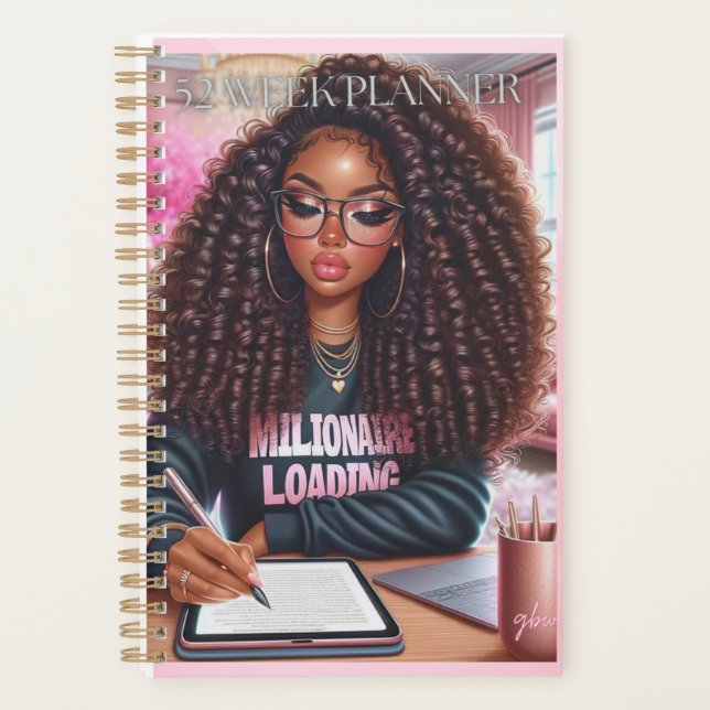 52 Week Planner Millionaire Loading  (Front)