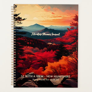 52 With A View New Hampshire Mountain Peaks Summit Planner