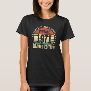 52 Year Old Vintage 1971 52nd Birthday T-Shirt
