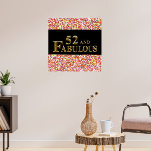 52nd Birthday  Poster