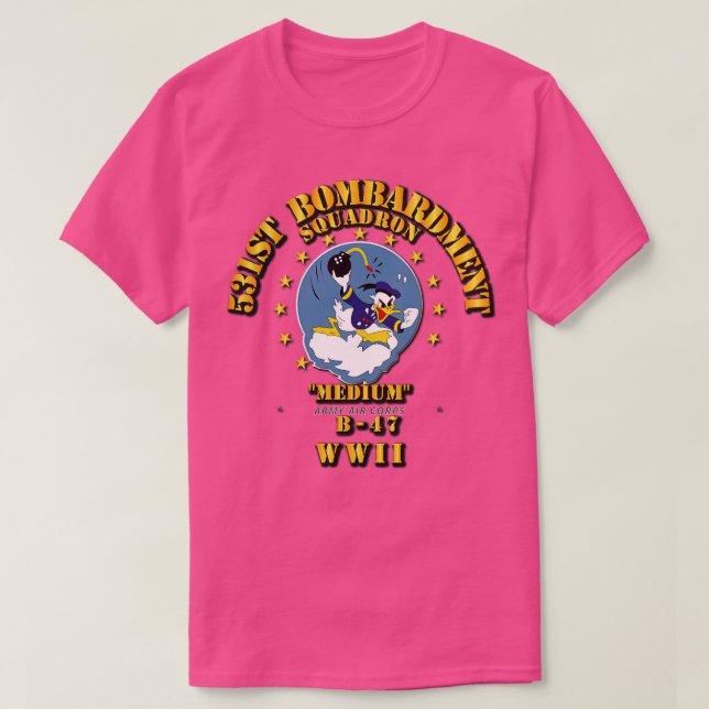 531st Bomb Squadron WWII T-Shirt (Design Front)