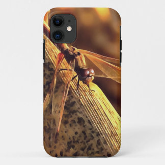 534424932Elegant Red Darter Dragonfly Insect Art Case-Mate iPhone Case
