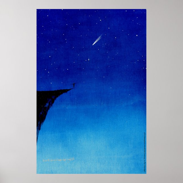 5383.Learnin' to Fly/ bluedge? Poster/Print Poster (Front)