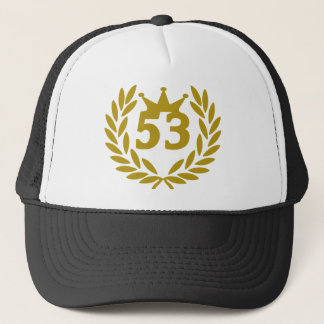 53-real-laurel-crown trucker hat
