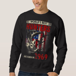 53 Years Old Deer Hunter Born In 1969 53rd Birthda Sweatshirt