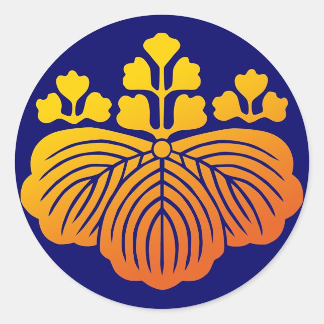 53kiri(YO) Classic Round Sticker (Front)