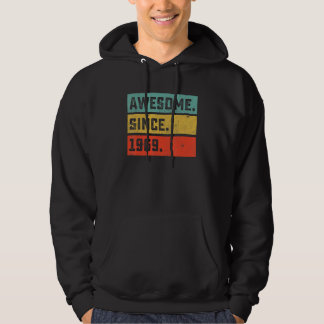 53rd Birthday Awesome Since 1969 53 Years Old Hoodie