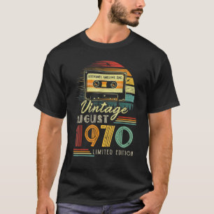 53rd Birthday Decorations  For Women Men August 19 T-Shirt