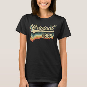 53th Birthday Original Retro Men Women 1969 53 Yea T-Shirt
