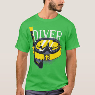 53th Birthday Scuba Diving 53 Years Diver T-Shirt