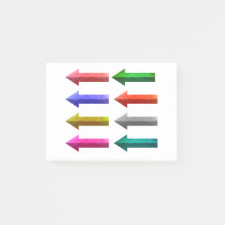 5424Colored Arrows Post-it Notes
