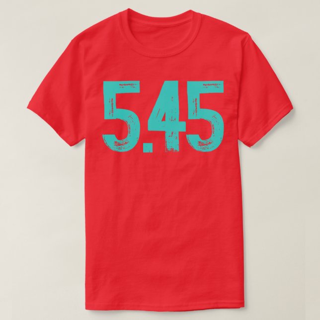 545 mm calibre T-Shirt (Design Front)
