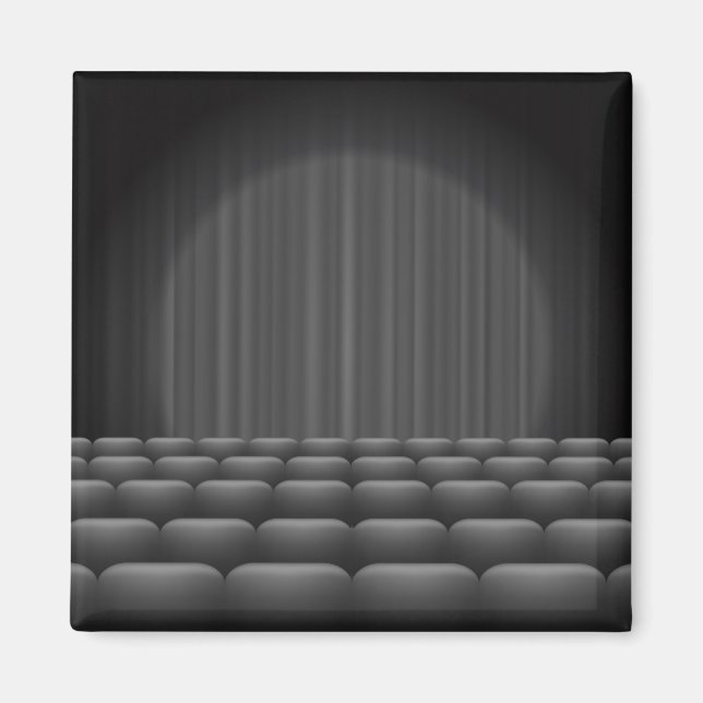 5460Grey Curtain Magnet (Front)