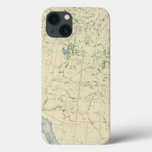 54 Areas irrigated 1889 iPhone 13 Case