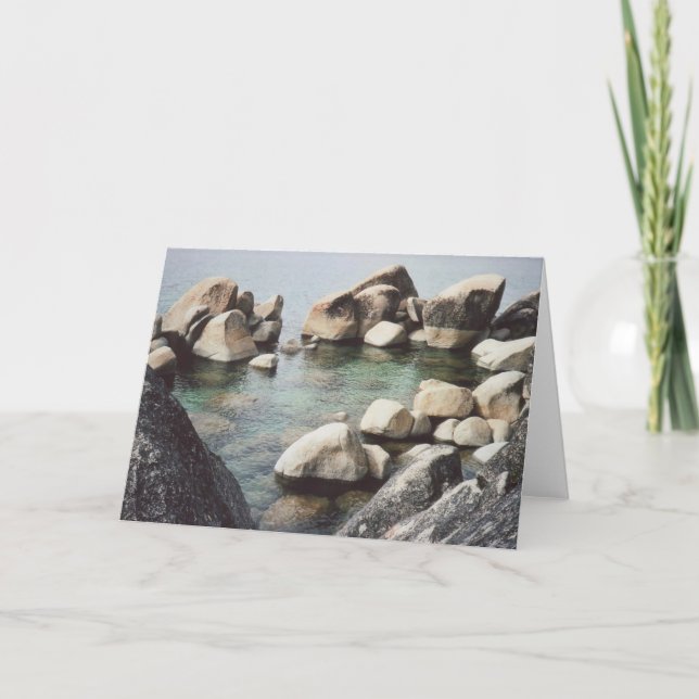 54. focus test - Circle of Stones Card (Front)