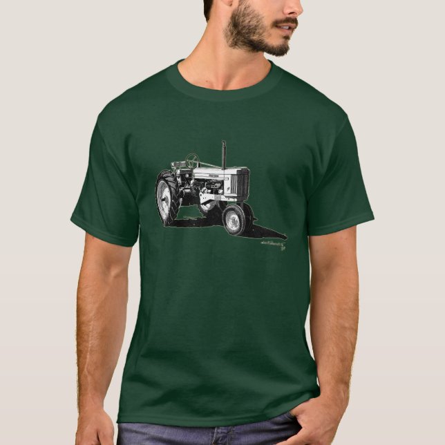 '54 JD Model 50 Tractor T-Shirt (Front)