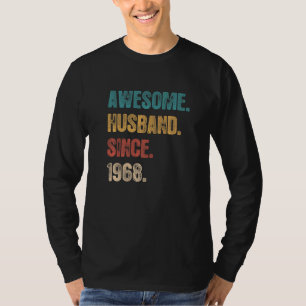 54 Wedding Aniversary For Him  Awesome Husband Sin T-Shirt