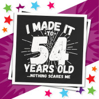 54 Year Old Sarcastic Meme Funny 54th Birthday