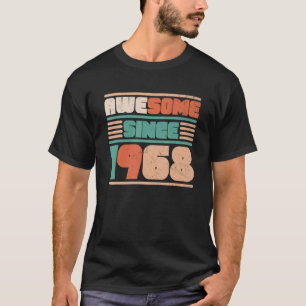 54th Birthday 54 Years Old Awesome Since 1968 T-Shirt