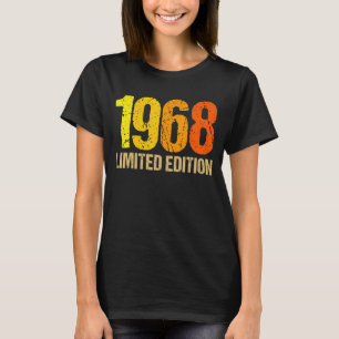 54th Birthday Ladies Mens 54 Years 1968     T-Shirt