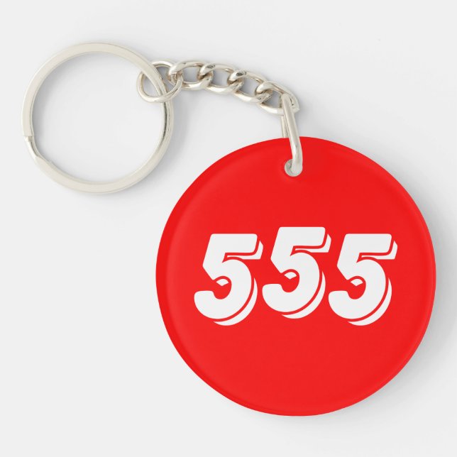 555 KEY RING (Front)