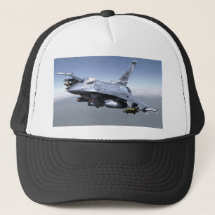 555th Fighter Squadron F-16C Block 40E Trucker Hat