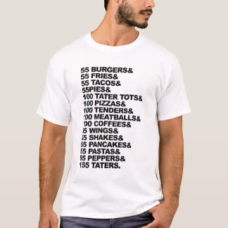 55 Burgers 55 Fries I Think You Should Leave T-Shirt