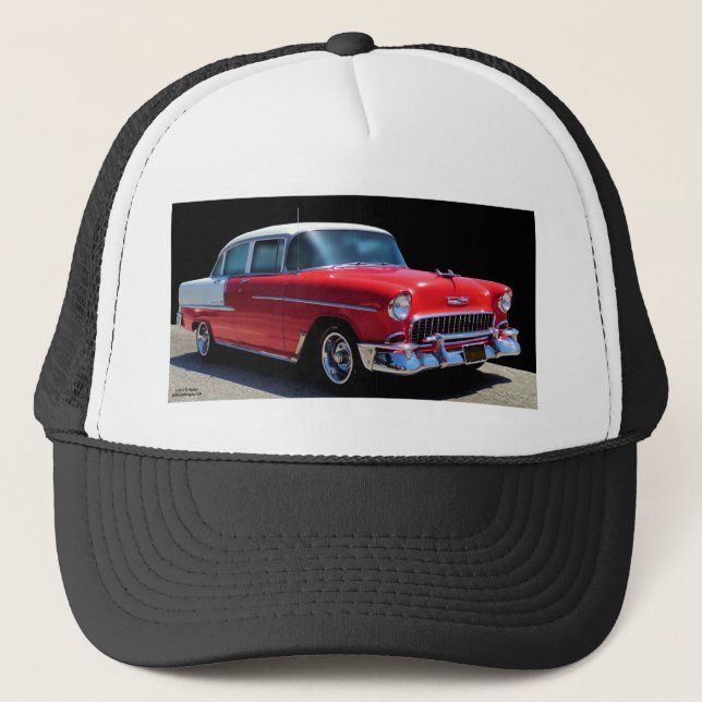 '55 CHEVY BEL AIR TRUCKER HAT (Front)