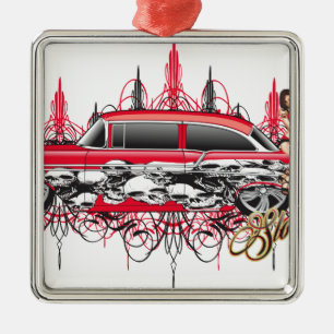 55 chevy car.jpg metal tree decoration