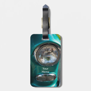55 Chevy Headlight Luggage Tag