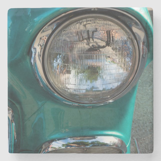 55 Chevy Headlight Stone Coaster (Front)