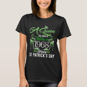 55 Year Old 55th Birthday Shamrock Irish Since 19 T-Shirt